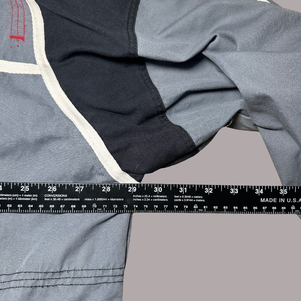 Vintage 90s Nike Air Jordan Legendary No 23 XL Gray Full Zip Jacket RN56323 - Picture 13 of 14